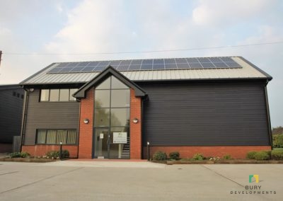 Photograph - Bury Developments building